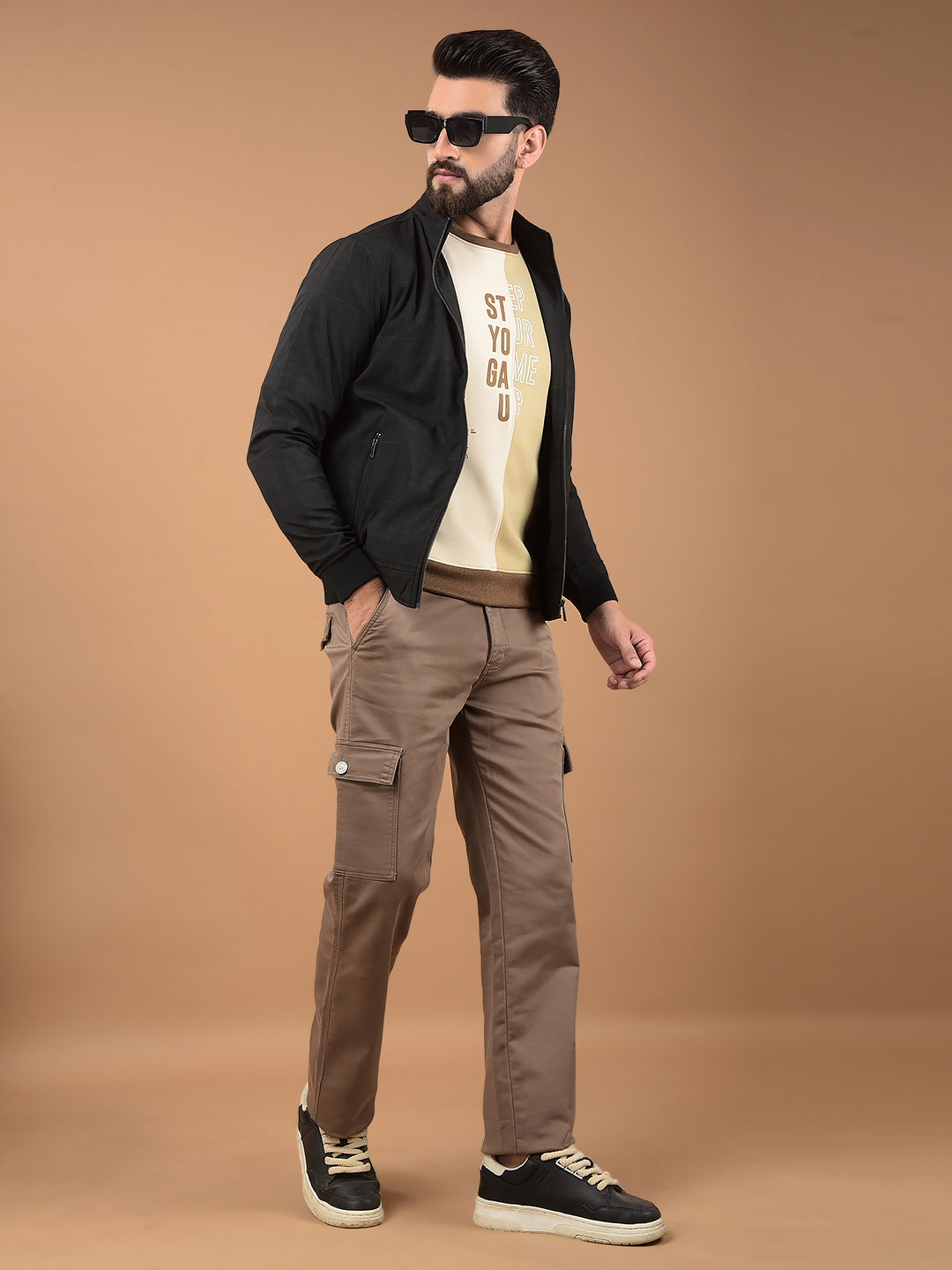 Jacket High Neck Tee Shirts MEN'S SOFT TOUCH TURTLENECK LONG