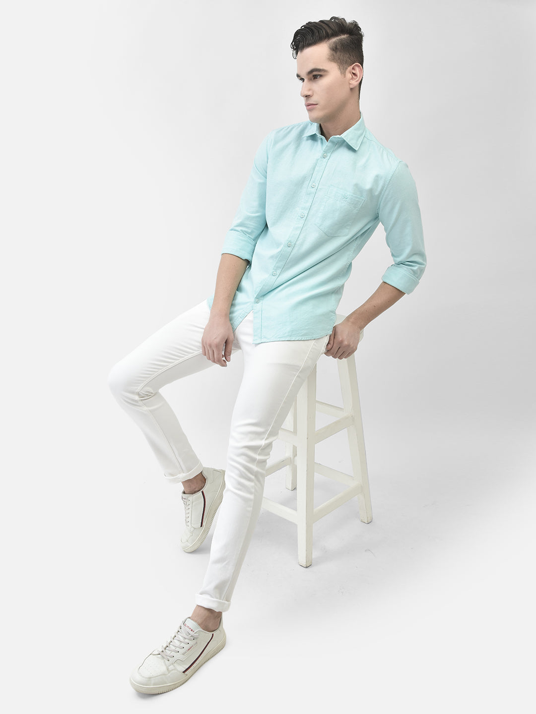 Mint-Green Shirt