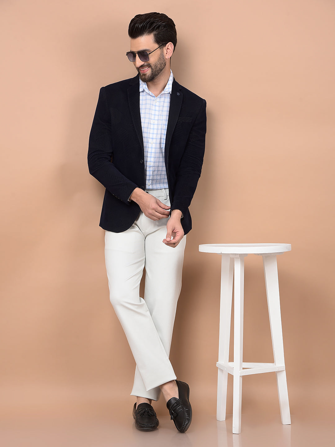 jeans navy velvet blazer mens
