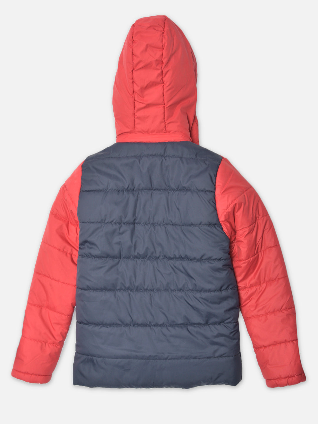 Multi Colourblocked Detachable Hood Jacket - Boys Jacket