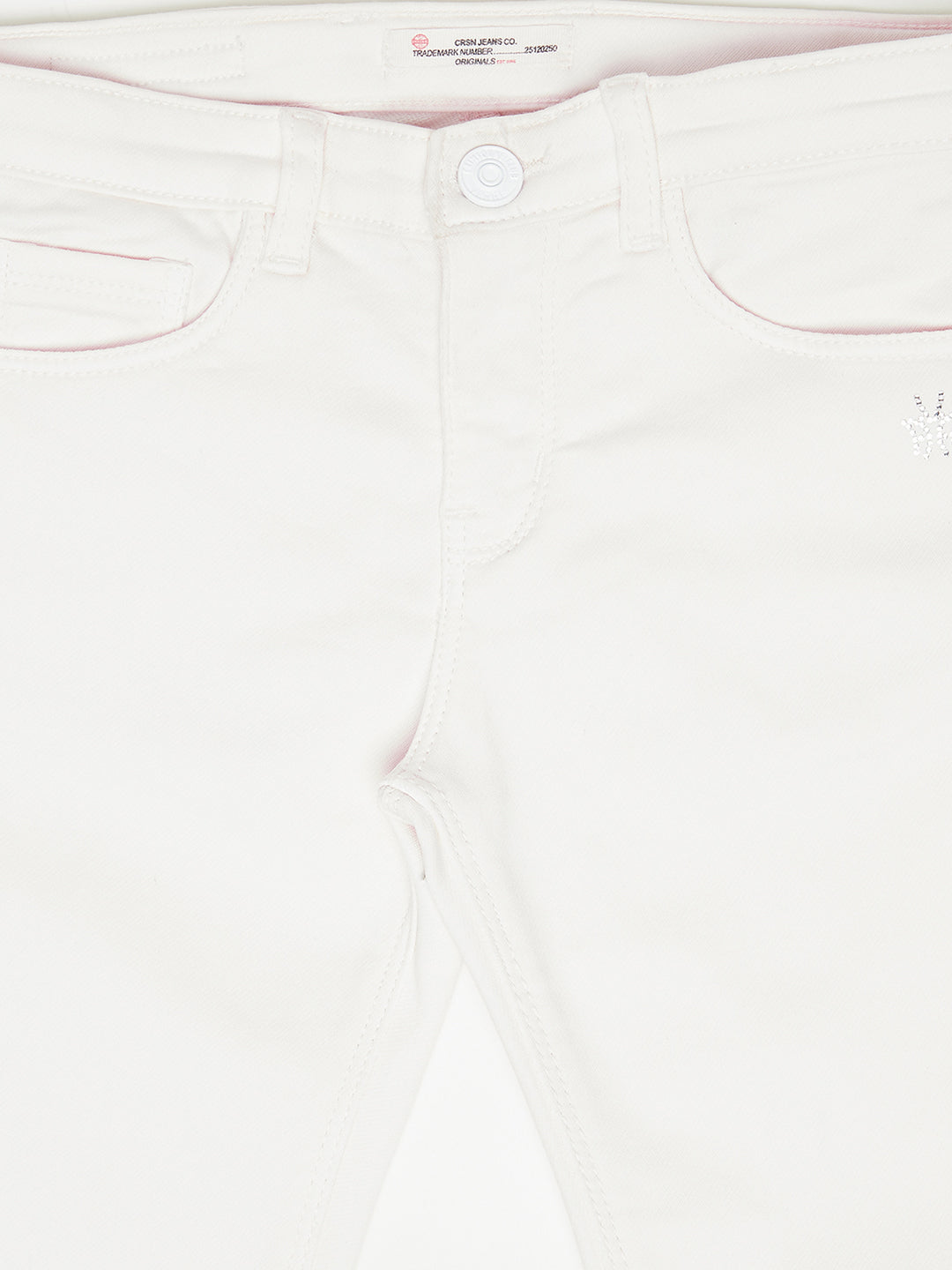 White Denim Jeans - Girls Jeans