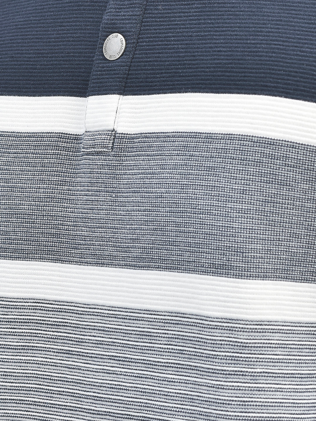 Navy Blue Striped Sweatshirt-Men Sweatshirts-Crimsoune Club