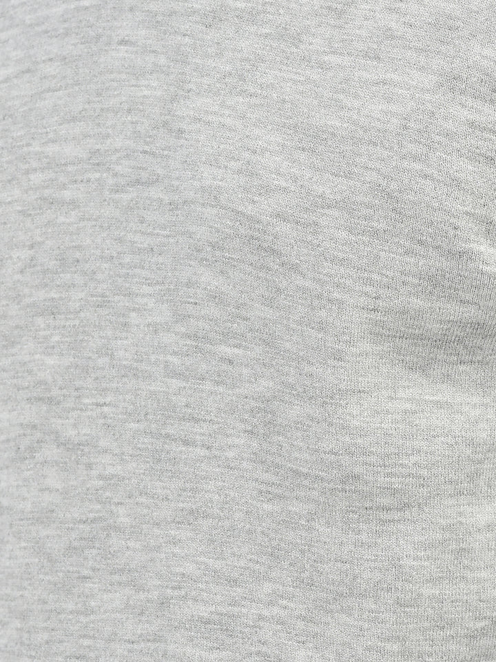 Grey V-Neck Sweater-Men Sweaters-Crimsoune Club