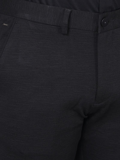 Black Trousers-Men Trousers-Crimsoune Club