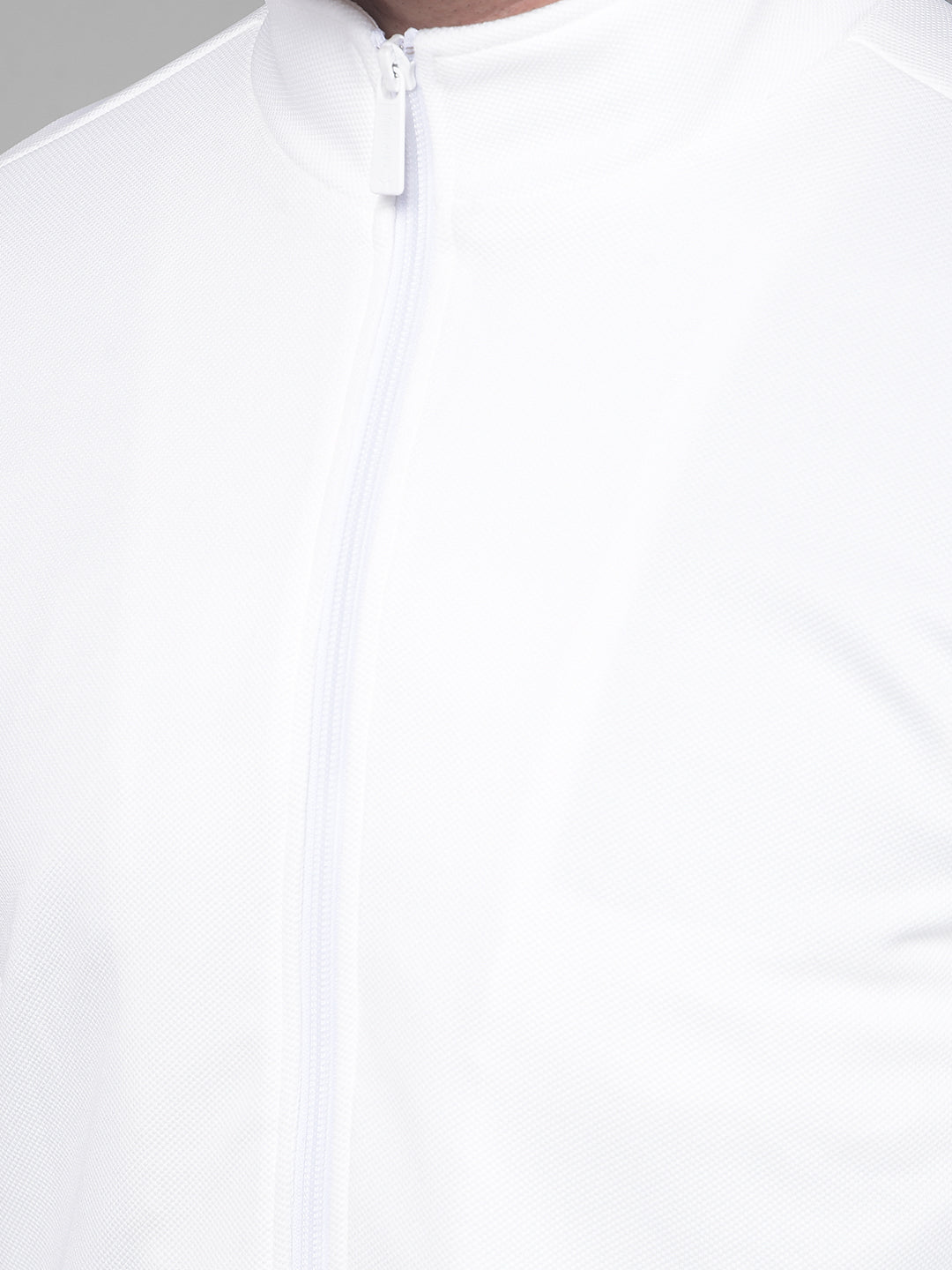 White Bomber Jacket-Men Jackets-Crimsoune Club