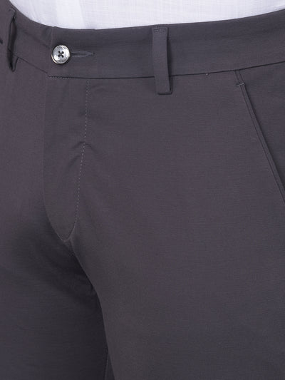 Grey Trousers-Men Trousers-Crimsoune Club