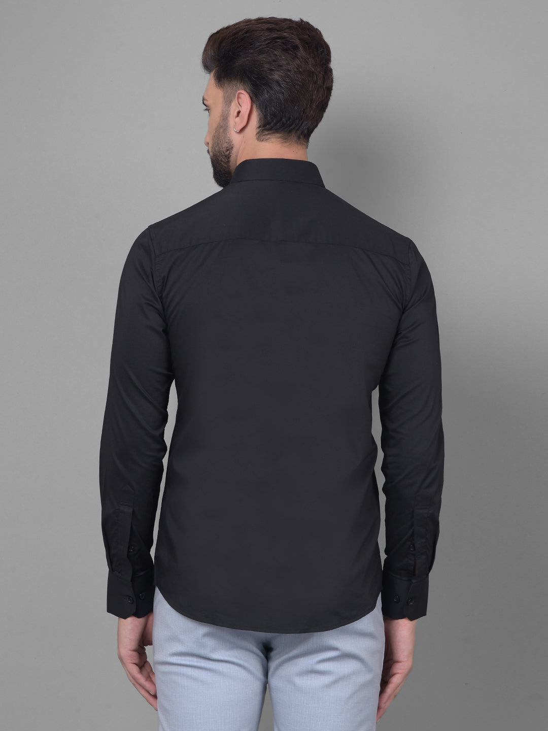 Black Shirt-Men Shirts-Crimsoune Club