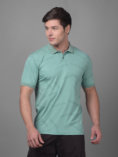 Green T-Shirt-Men T-Shirts-Crimsoune Club