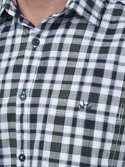 Green Shirt-Men Shirts-Crimsoune Club