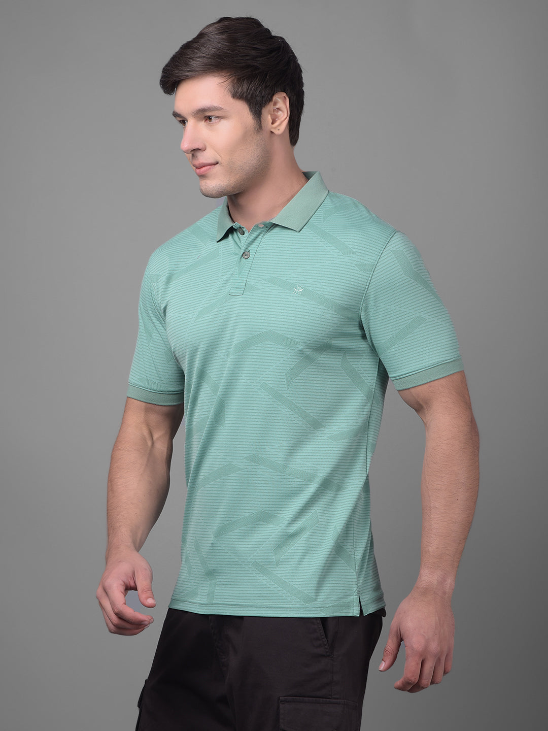 Green T-Shirt-Men T-Shirts-Crimsoune Club