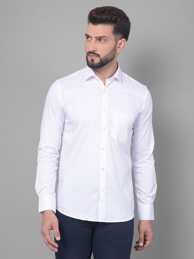 White Shirt-Men Shirts-Crimsoune Club