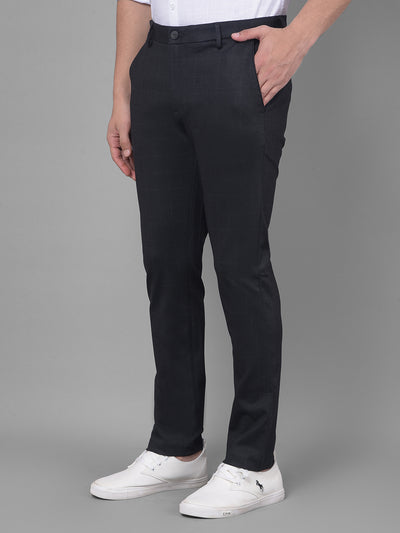 Black Trousers-Men Trousers-Crimsoune Club