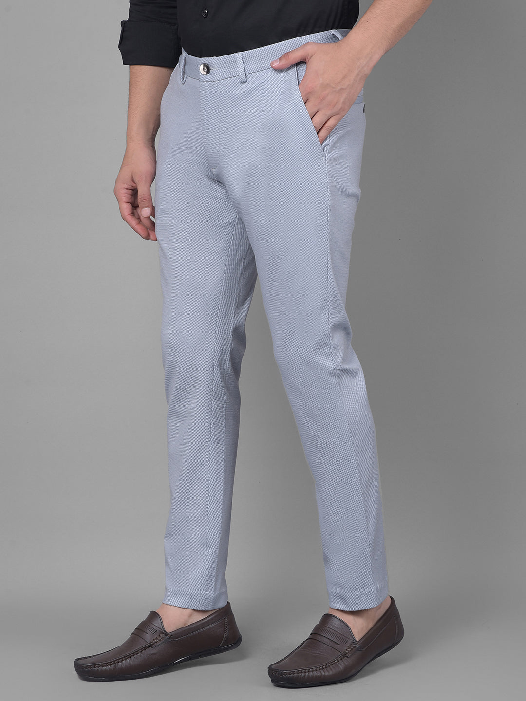 Blue Trousers-Men Trousers-Crimsoune Club