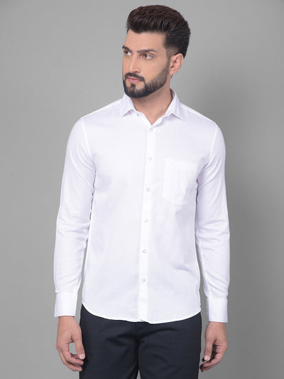 White Shirt-Men Shirts-Crimsoune Club