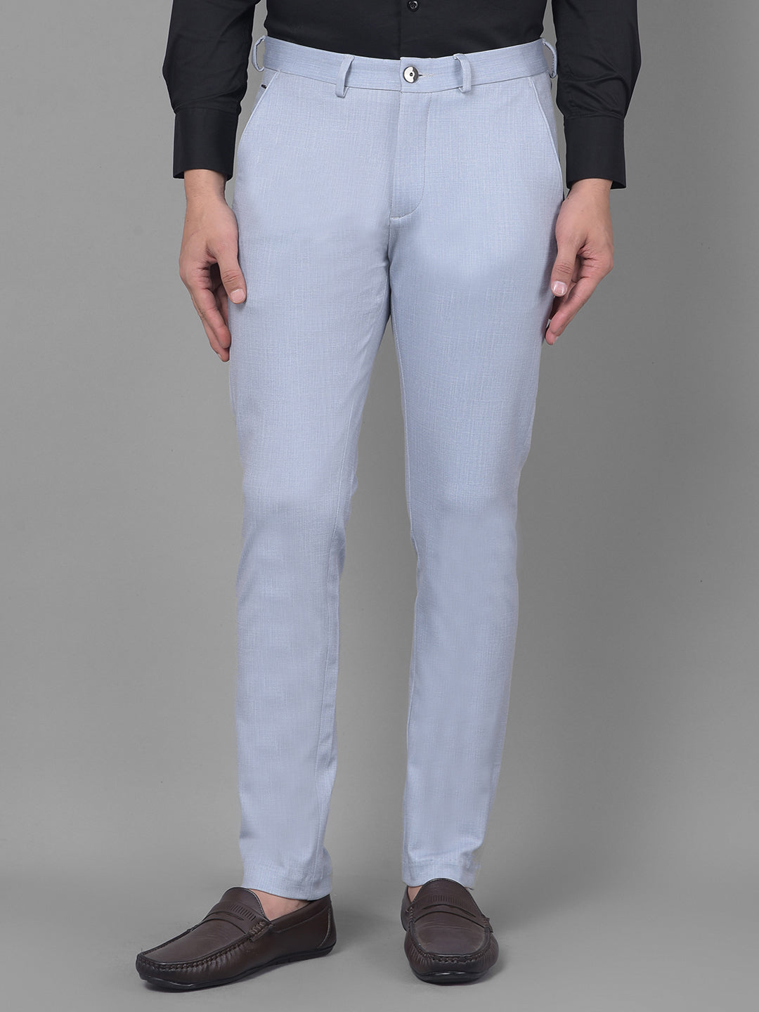 Blue Trousers-Men Trousers-Crimsoune Club