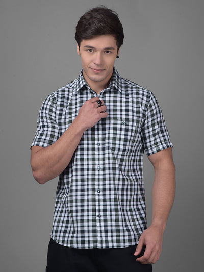 Green Shirt-Men Shirts-Crimsoune Club
