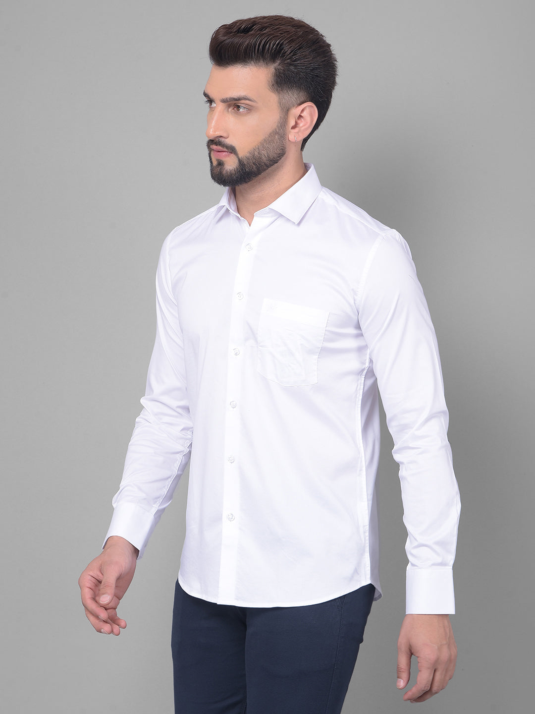 White Shirt-Men Shirts-Crimsoune Club