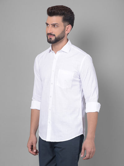 White Shirt-Men Shirts-Crimsoune Club