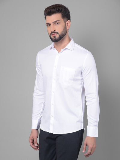 White Shirt-Men Shirts-Crimsoune Club