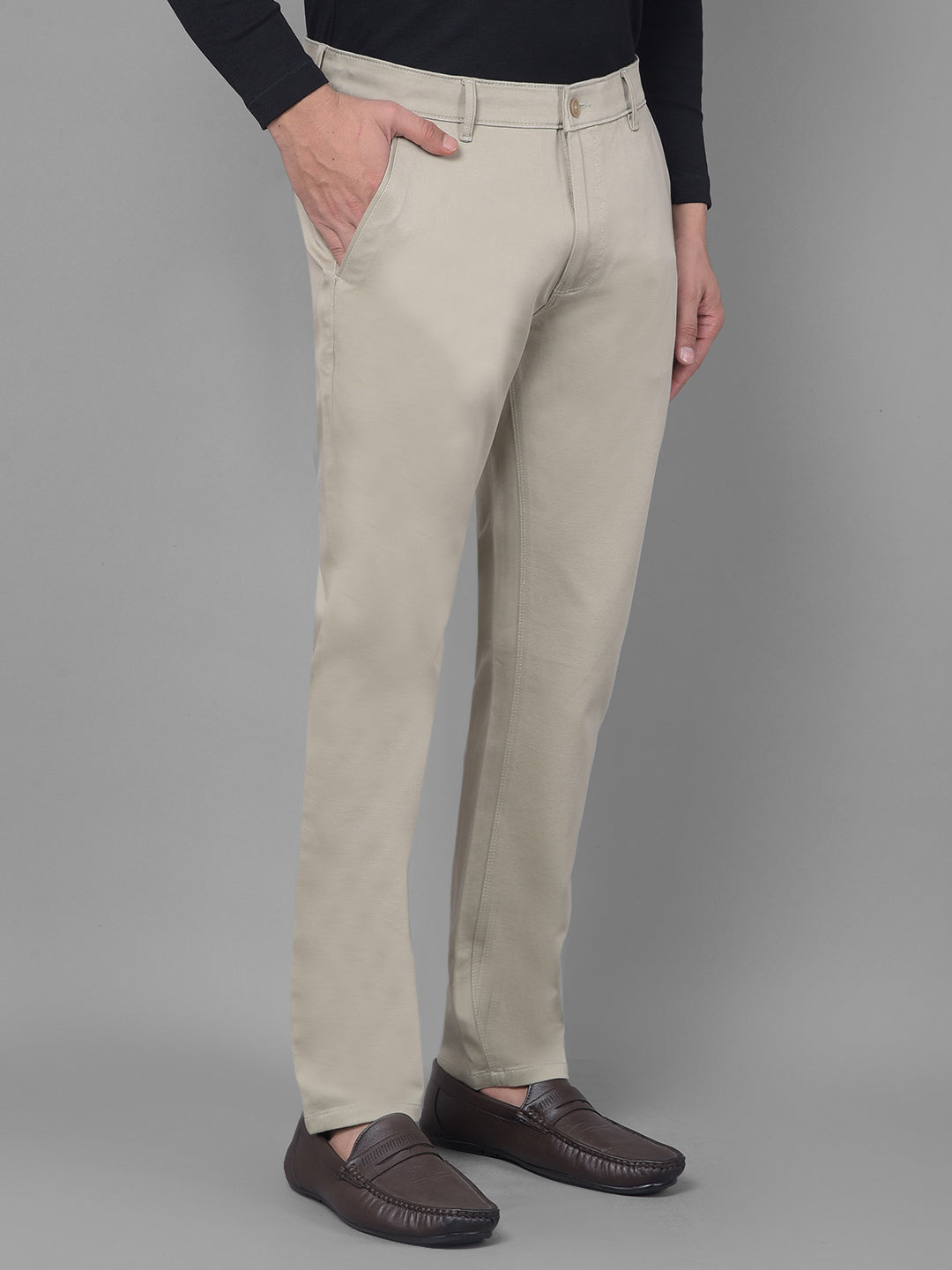 Olive Trousers-Men Trousers-Crimsoune Club