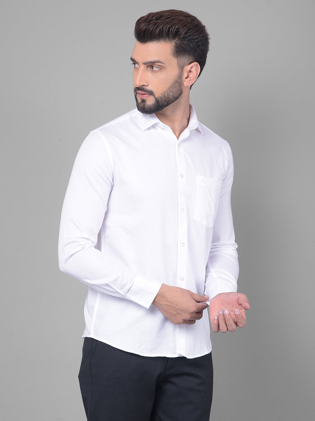 White Shirt-Men Shirts-Crimsoune Club