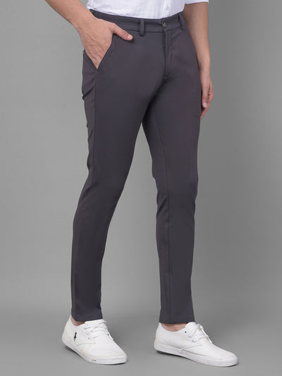 Grey Trousers-Men Trousers-Crimsoune Club