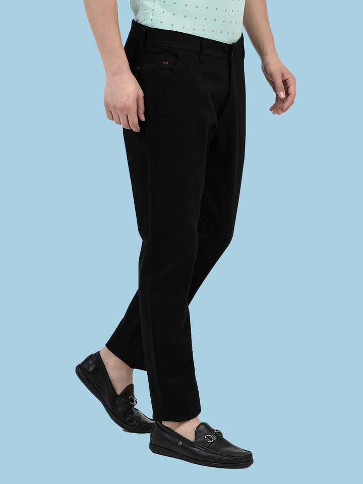 Tailored Black Trousers for Work & Casual Outfits-Men Trousers-Crimsoune Club