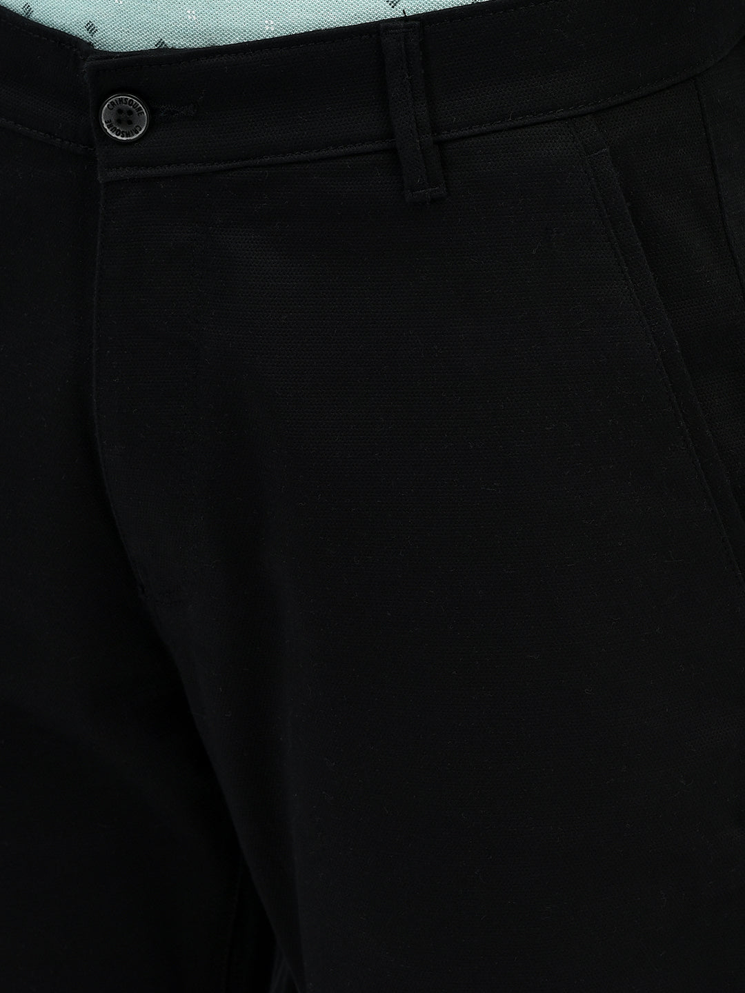 Tailored Black Trousers for Work & Casual Outfits-Men Trousers-Crimsoune Club