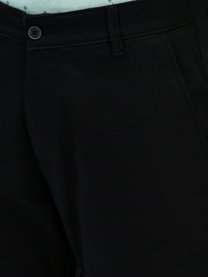 Tailored Black Trousers for Work & Casual Outfits-Men Trousers-Crimsoune Club