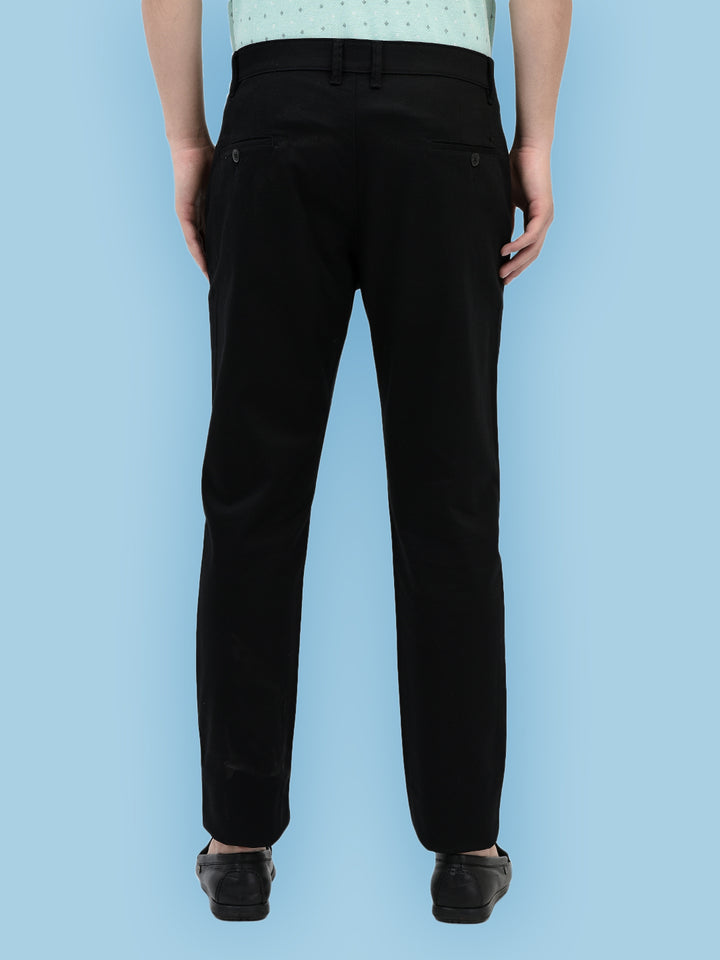 Tailored Black Trousers for Work & Casual Outfits-Men Trousers-Crimsoune Club