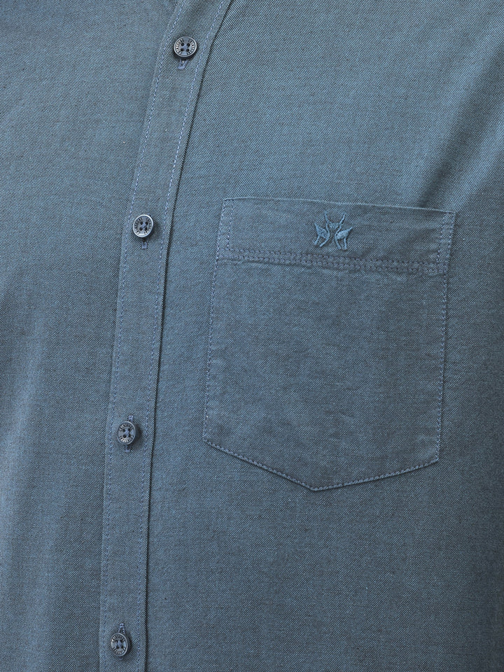 Navy Blue Shirt-Men Shirts-Crimsoune Club