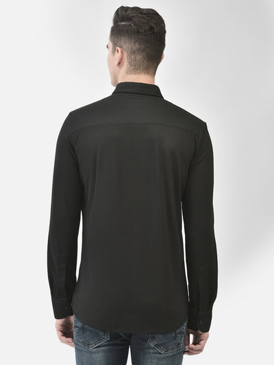 Black Shirt-Men Shirts-Crimsoune Club