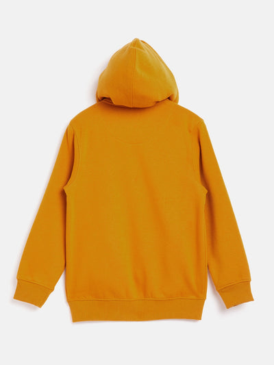 Solid Yellow Sweat Shirt-Boys Sweatshirts-Crimsoune Club