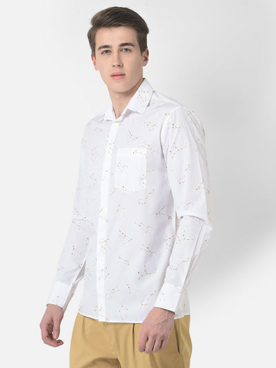 Golden Constellation Shirt-Men Shirts-Crimsoune Club