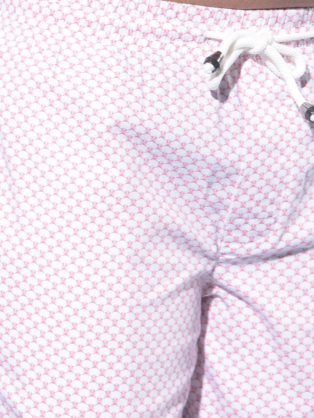 Pink Printed 100% Cotton Boxer-Boys Boxers-Crimsoune Club