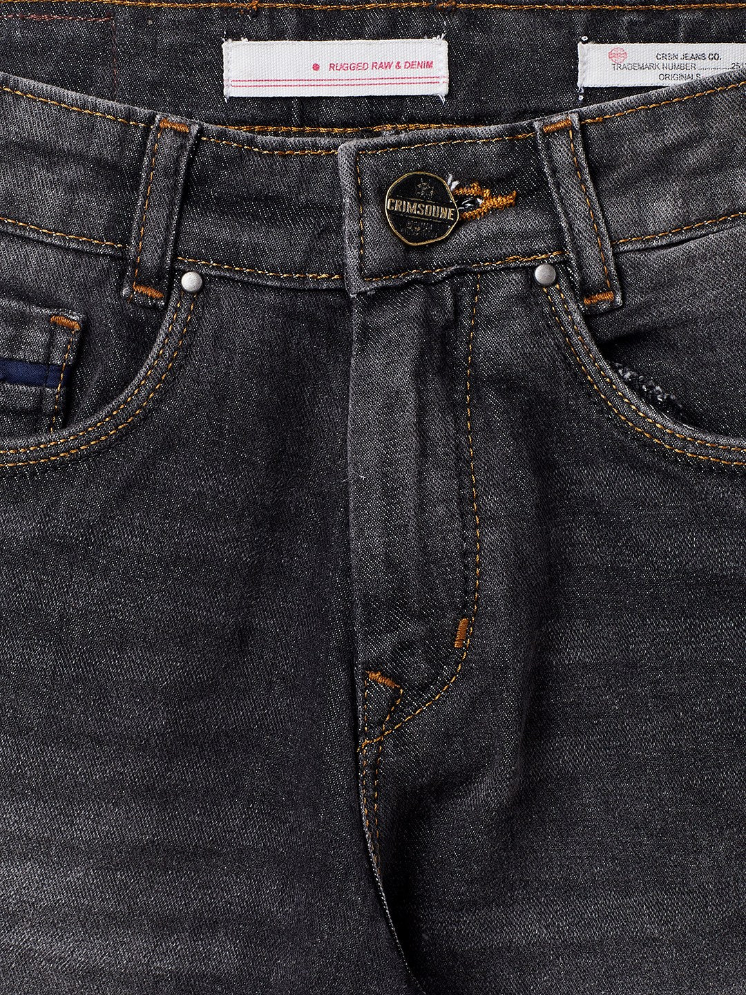 Classic Wash Kids Denim Shorts-Boys Shorts-Crimsoune Club