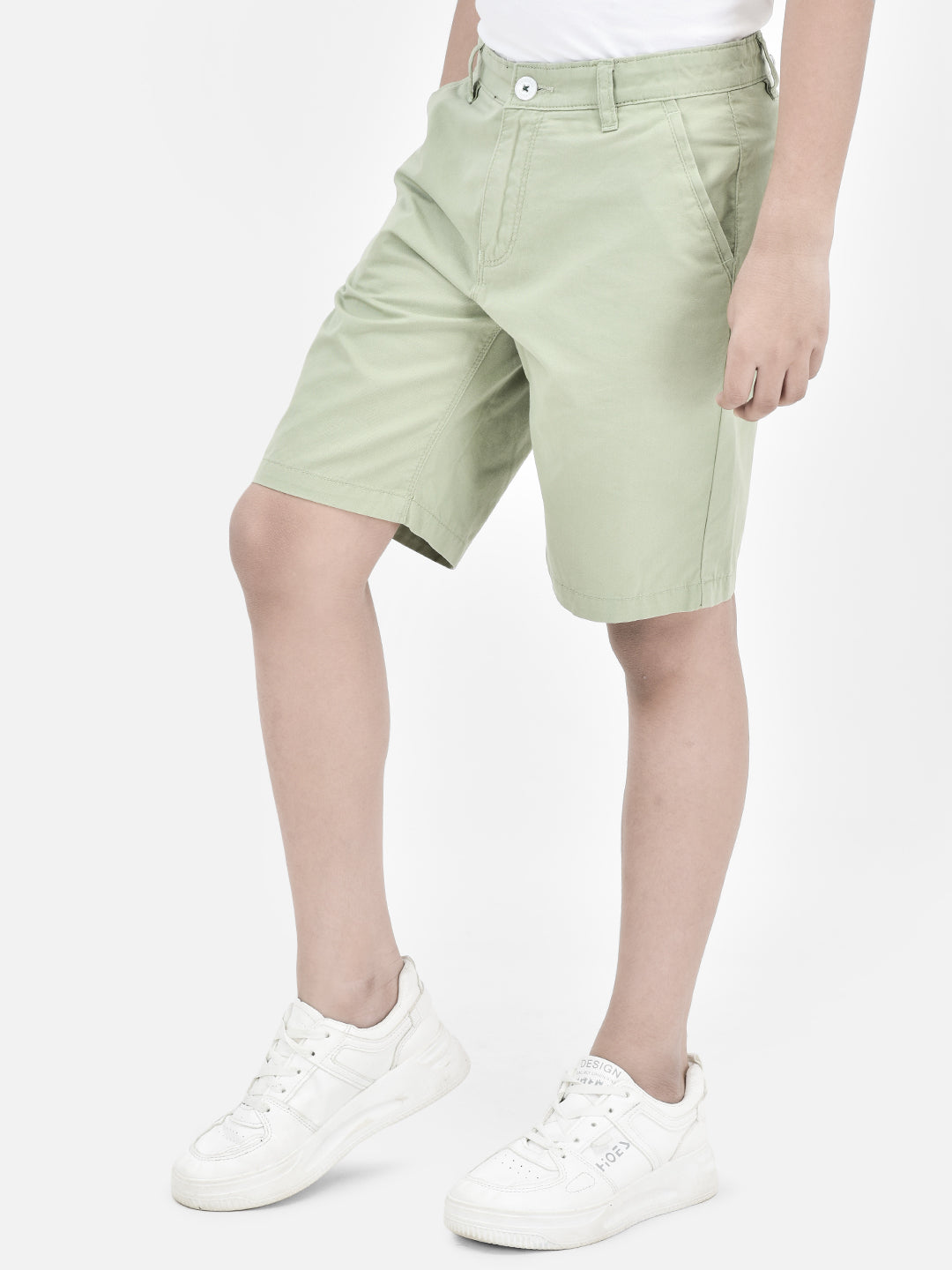 Olive Shorts-Boys Shorts-Crimsoune Club