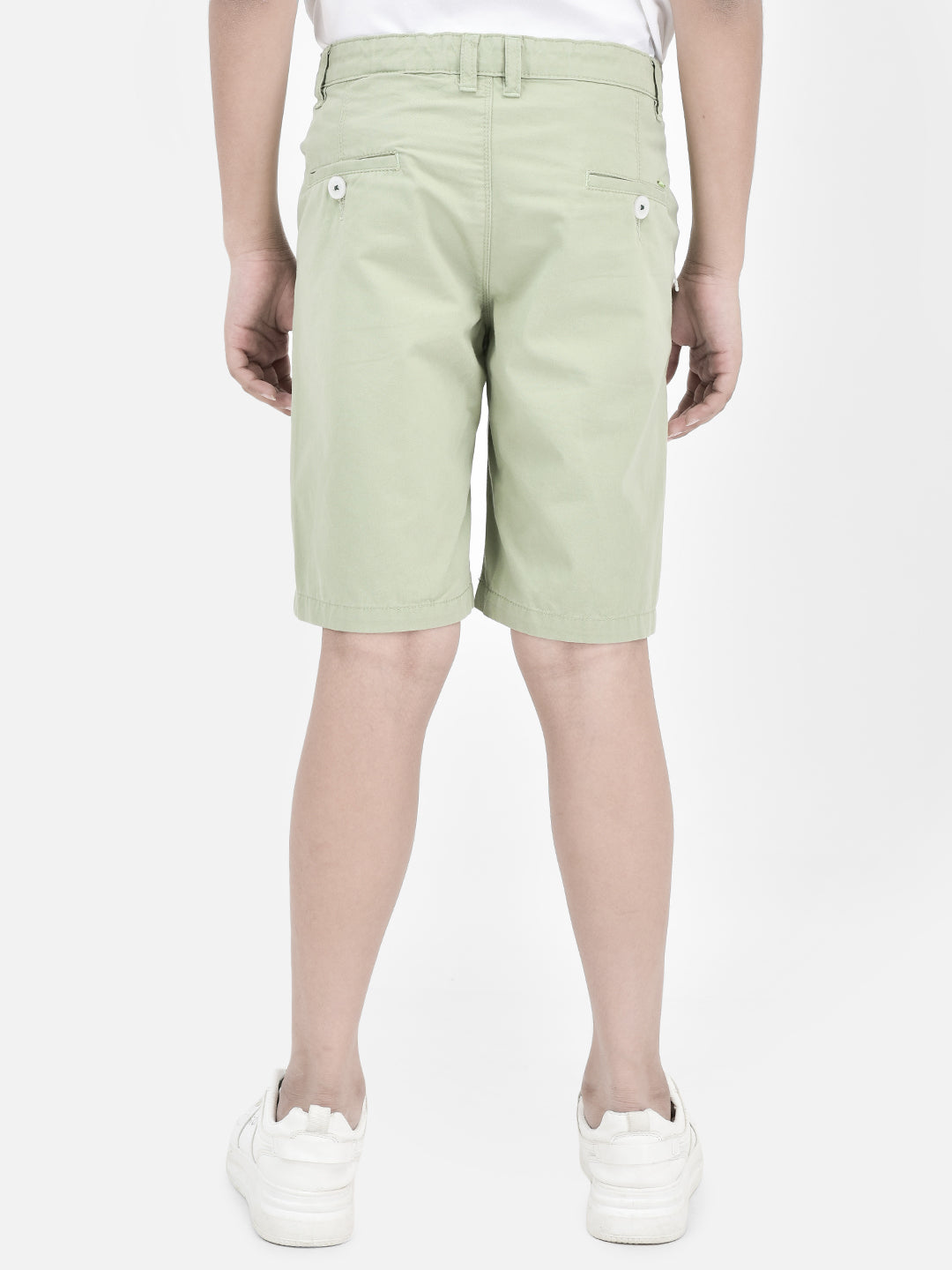 Olive Shorts-Boys Shorts-Crimsoune Club