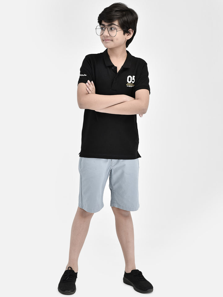 Blue Shorts-Boys Shorts-Crimsoune Club