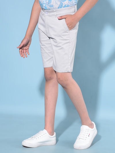 Beige Shorts-Boys Shorts-Crimsoune Club