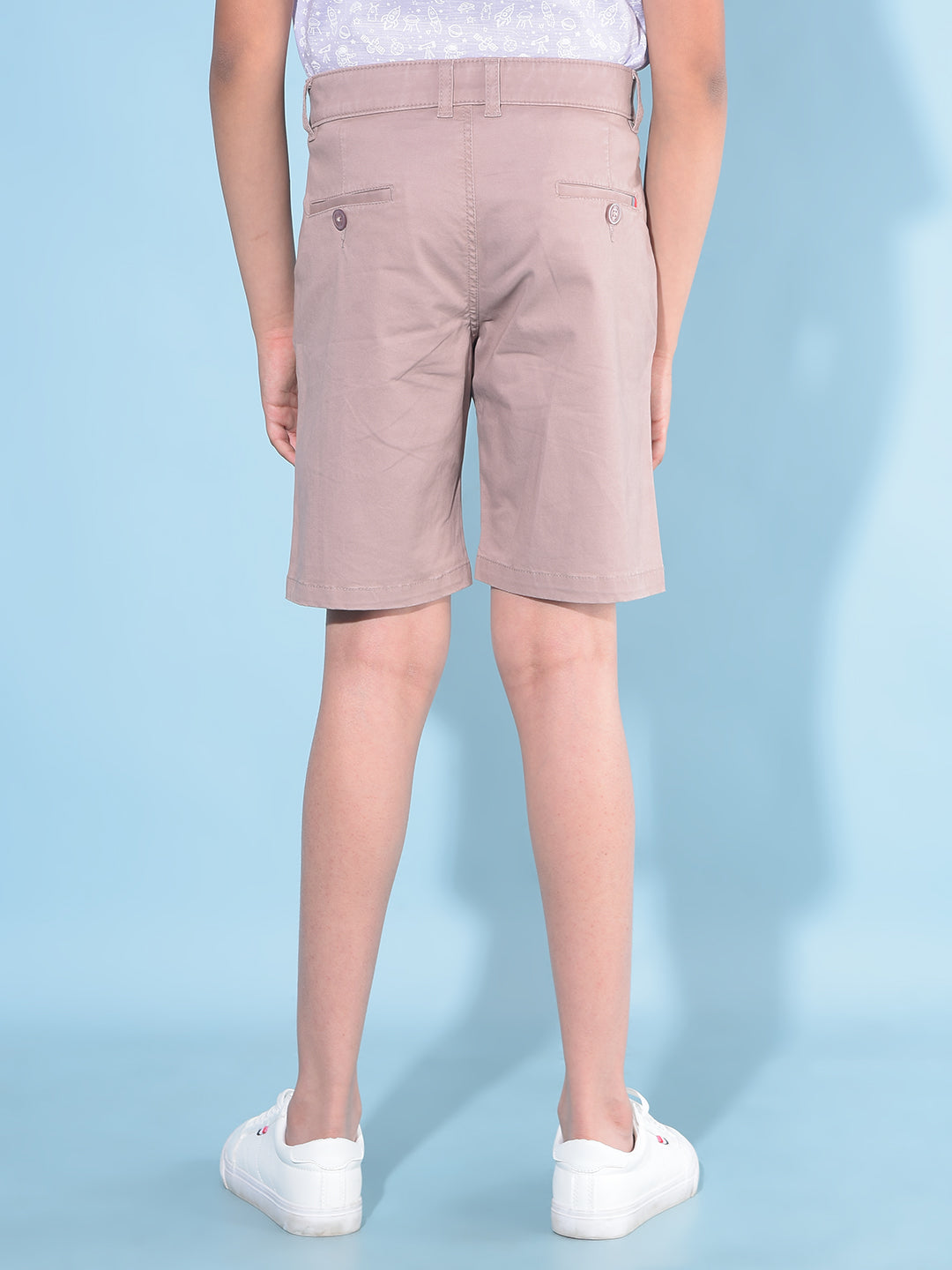 Brown Shorts-Boys Shorts-Crimsoune Club