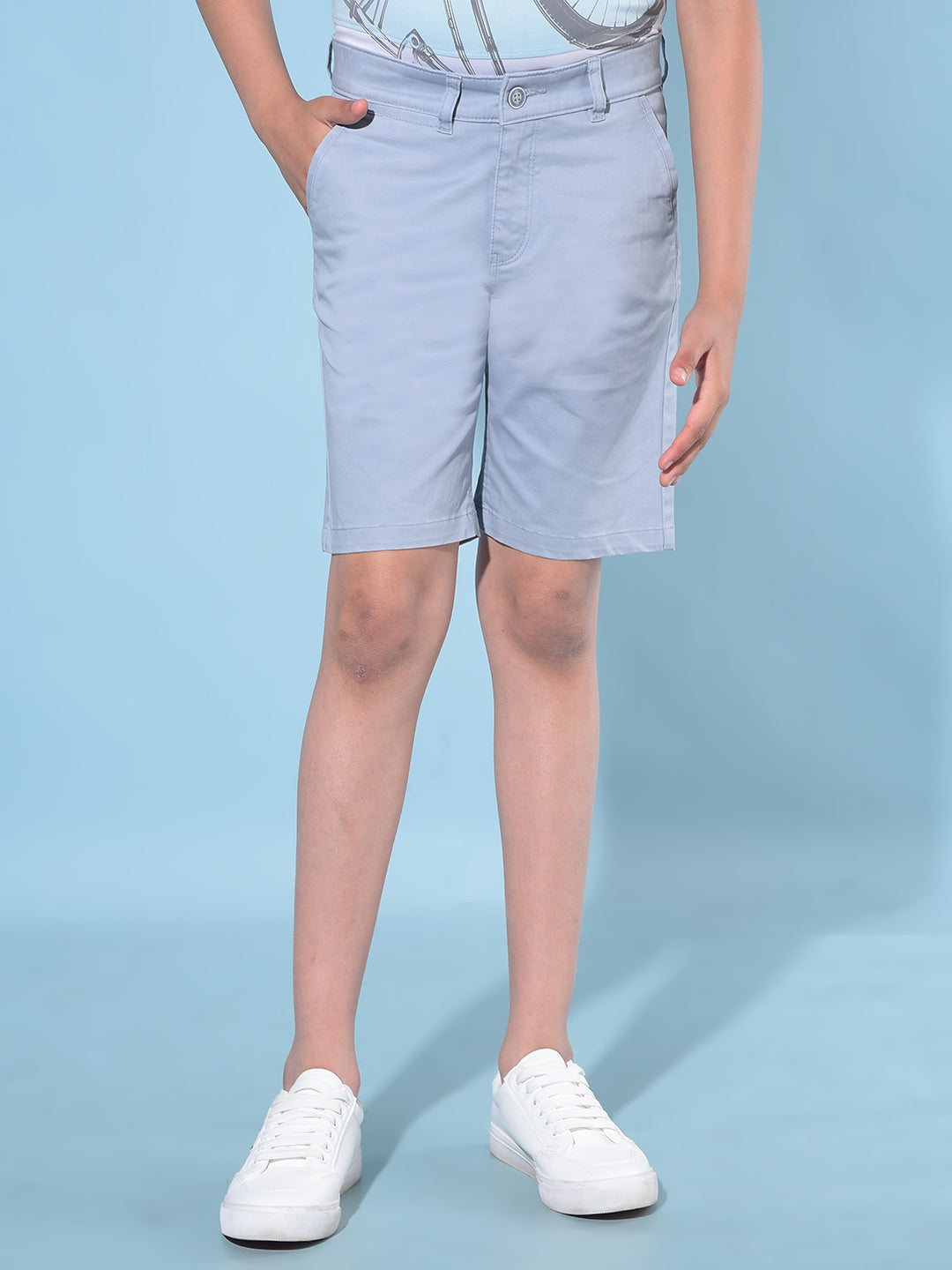 Blue Shorts-Boys Shorts-Crimsoune Club