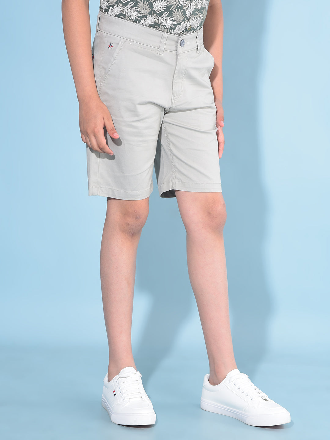 Green Shorts-Boys Shorts-Crimsoune Club