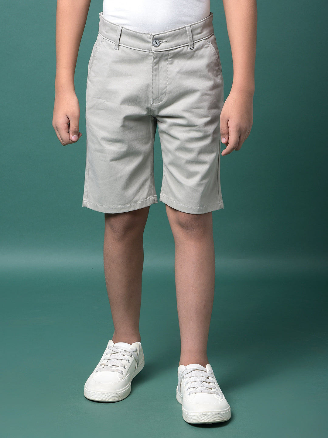 Grey Shorts-Boys Shorts-Crimsoune Club