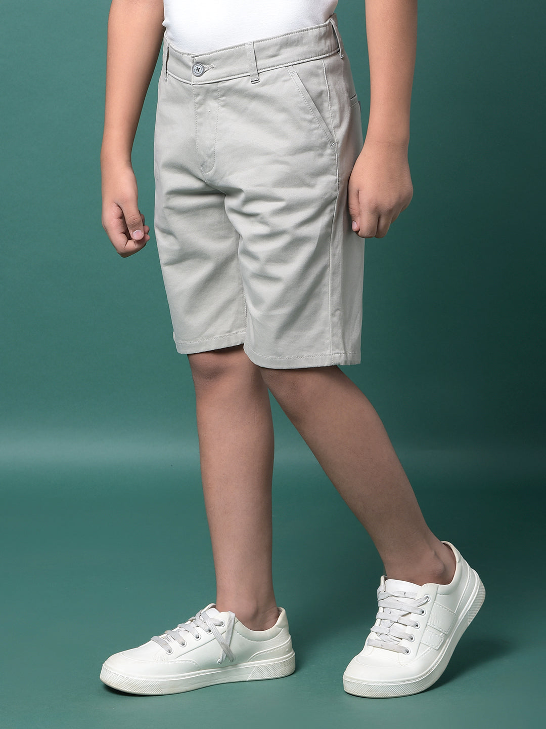 Grey Shorts-Boys Shorts-Crimsoune Club