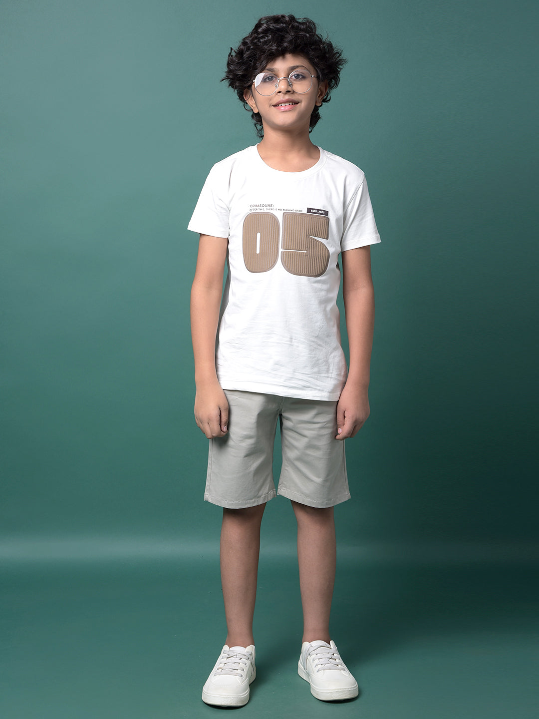 Grey Shorts-Boys Shorts-Crimsoune Club