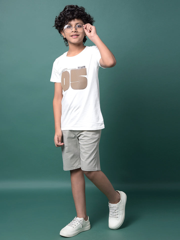 Grey Shorts-Boys Shorts-Crimsoune Club