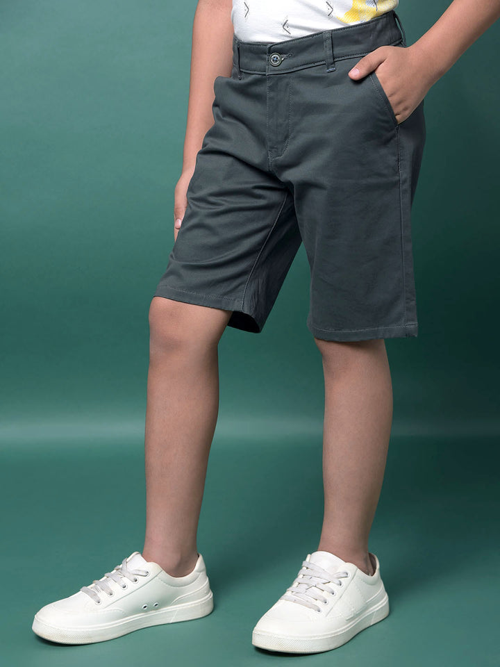 Green Shorts-Boys Shorts-Crimsoune Club