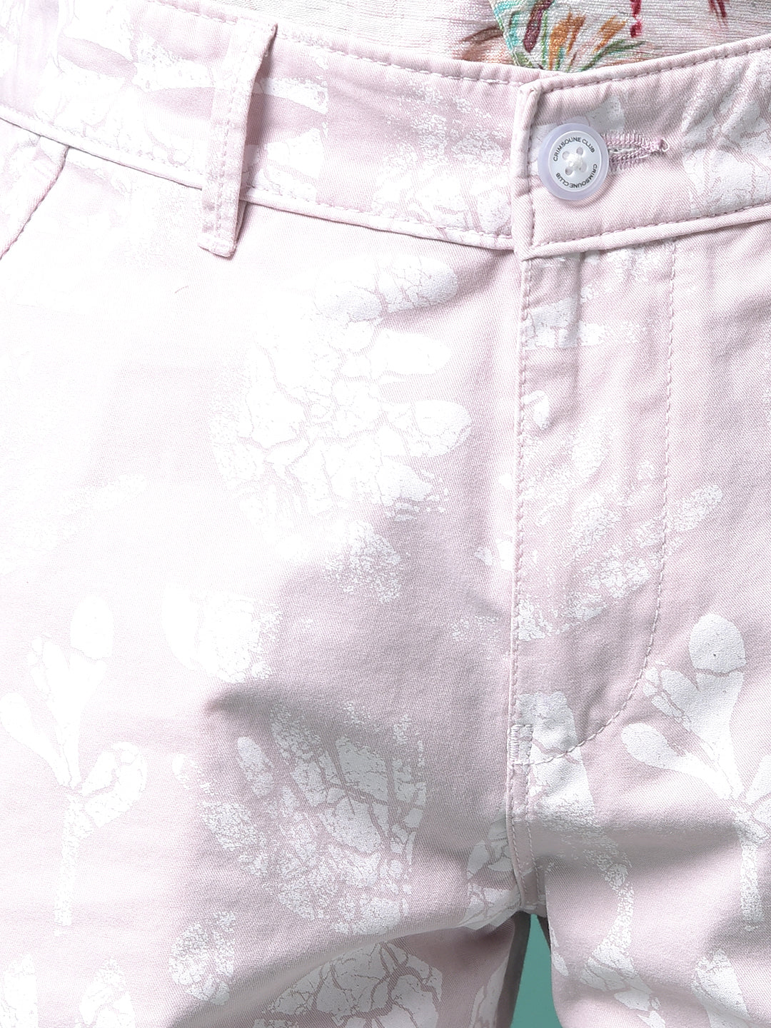 Purple Printed 100% Cotton Shorts-Boys Shorts-Crimsoune Club