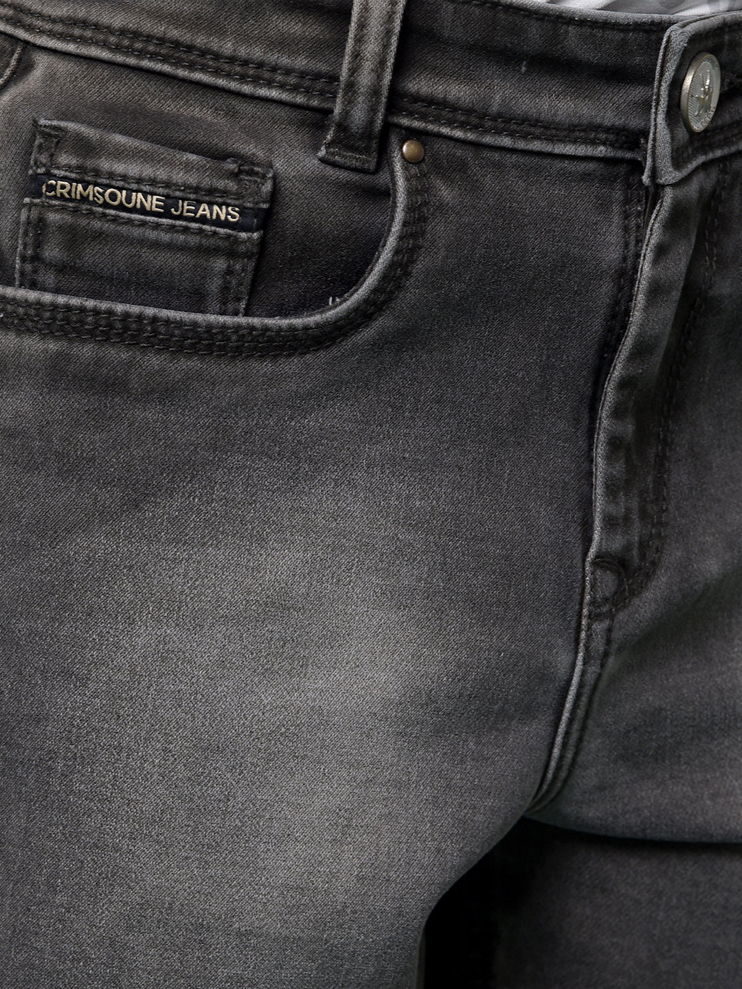 Grey Denim Shorts-Boys Shorts-Crimsoune Club